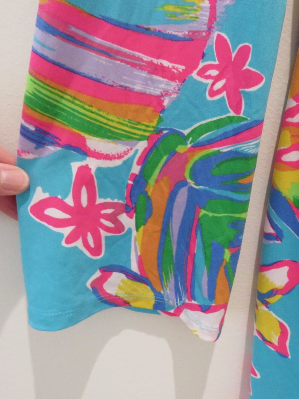 LILLY PULITZER Fairfield Tunic Dress Sea Blue Summer Haze Small Preppy Bright - Picture 9 of 15